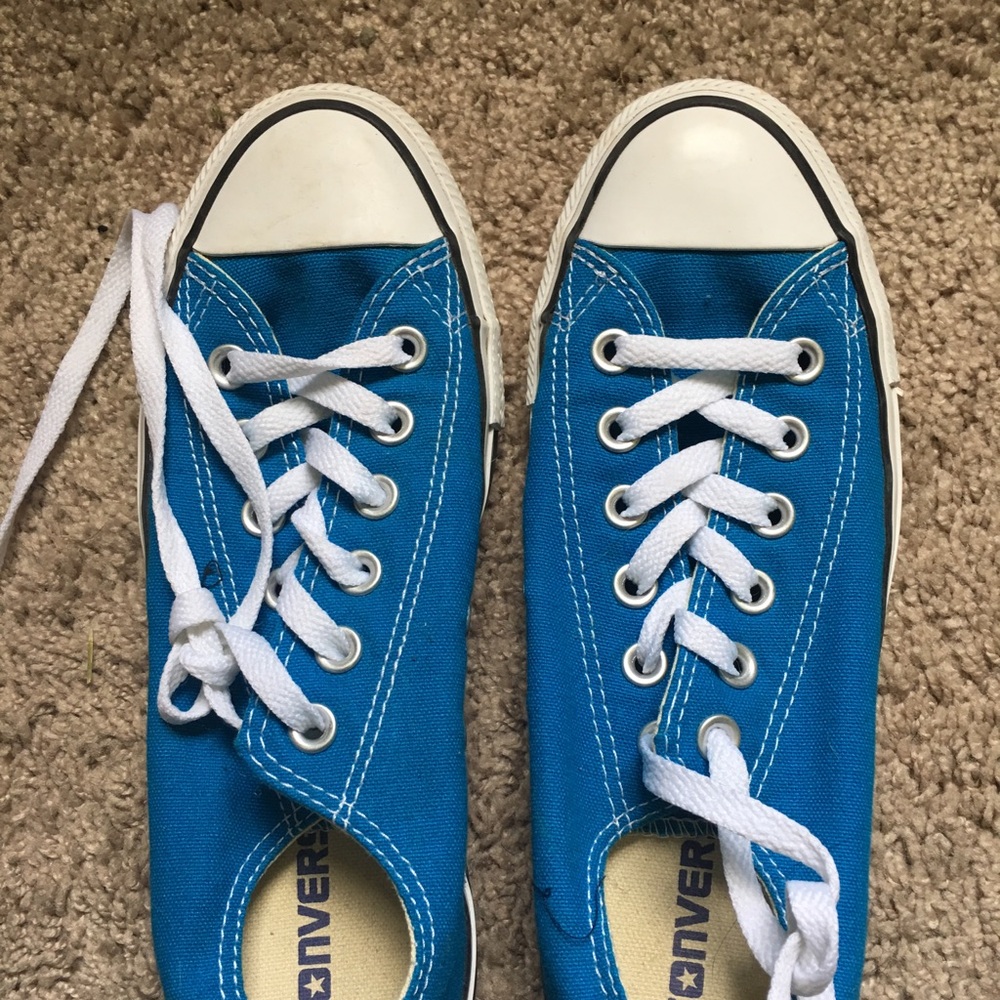 Blue Converses